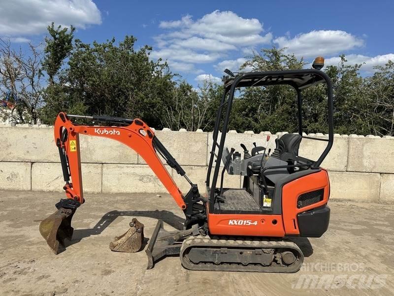 Kubota KX015-4 Mini ekskavatörler, 7 tona dek