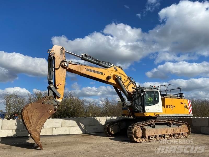 Liebherr R970 SHD Yıkım ekskavatörleri