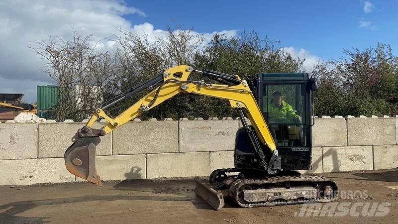 Yanmar sv26 Mini ekskavatörler, 7 tona dek