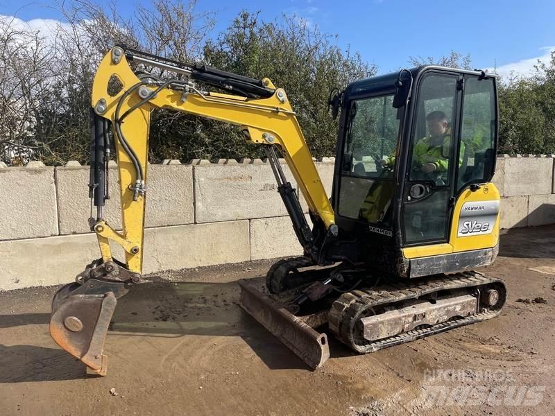 Yanmar sv26 Mini ekskavatörler, 7 tona dek