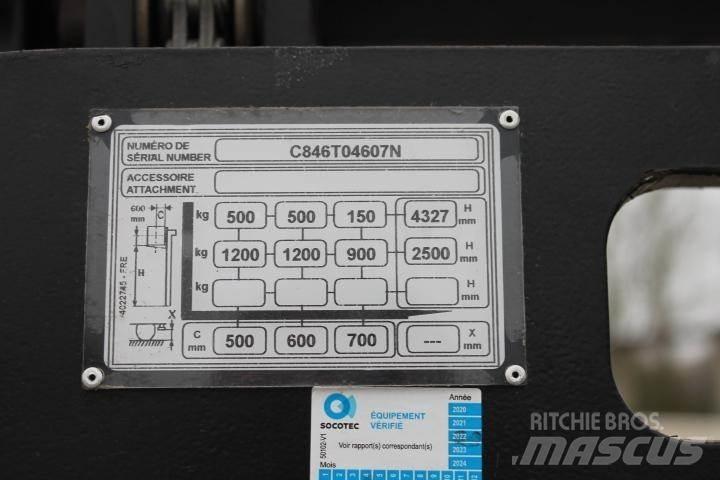 Yale MS12AC Yaya kumandali istif makinasi