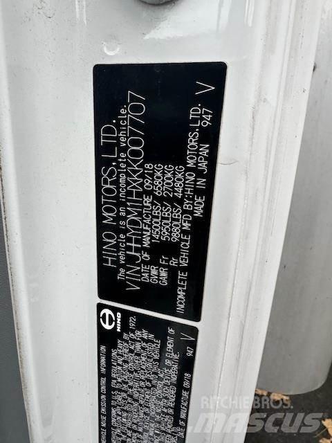 Hino 155 Kapali kasa kamyonlar