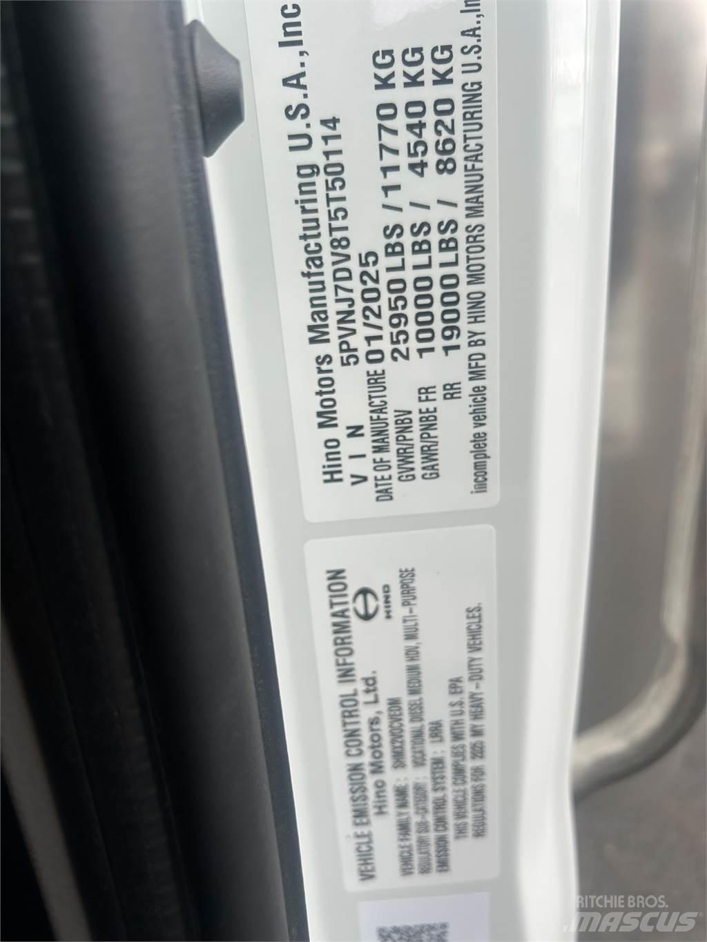 Hino L6 Kapali kasa kamyonlar