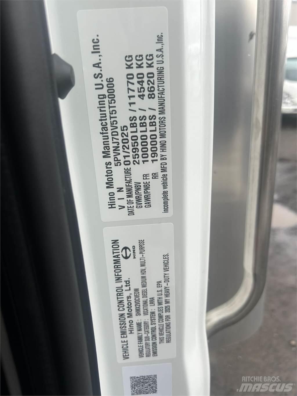 Hino L6 Kapali kasa kamyonlar