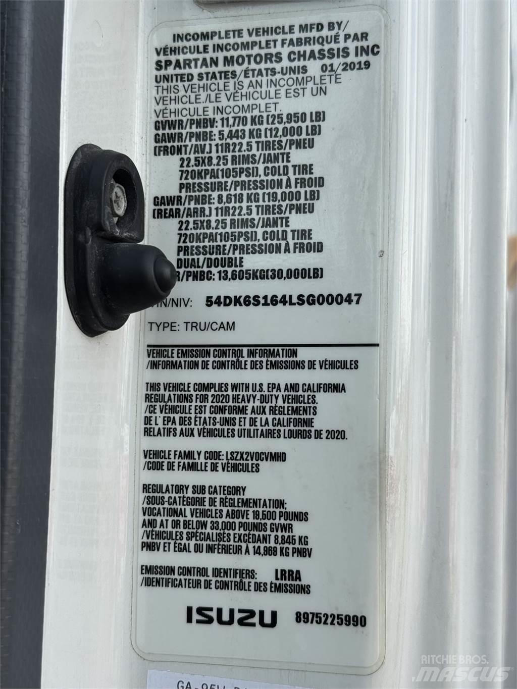 Isuzu FTR Kapali kasa kamyonlar