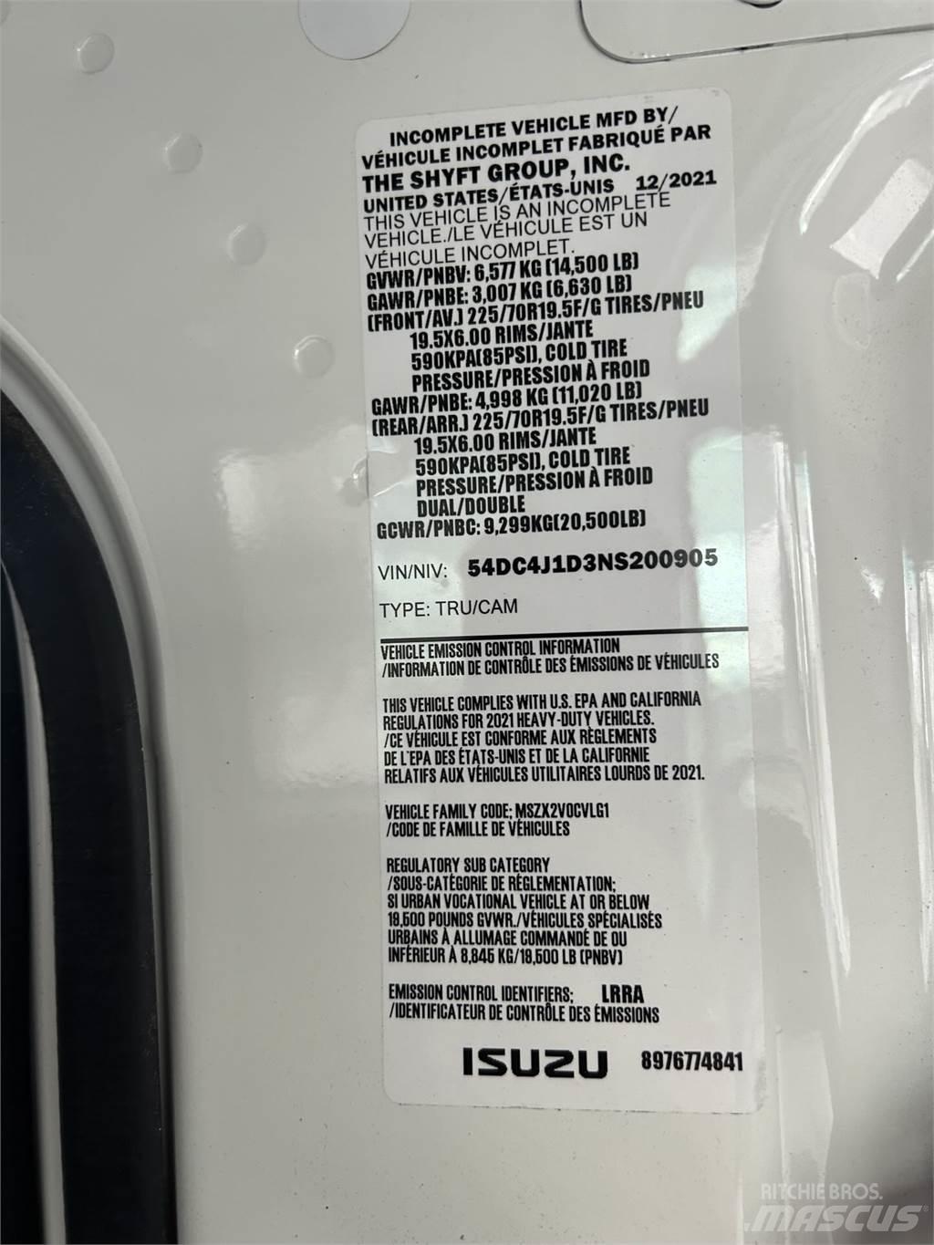 Isuzu NPR HD DC Diger kamyonlar