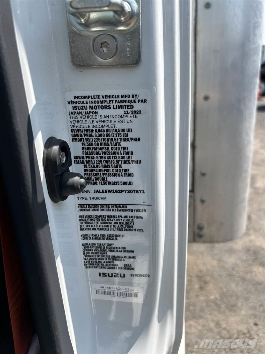 Isuzu NRR Kapali kasa kamyonlar