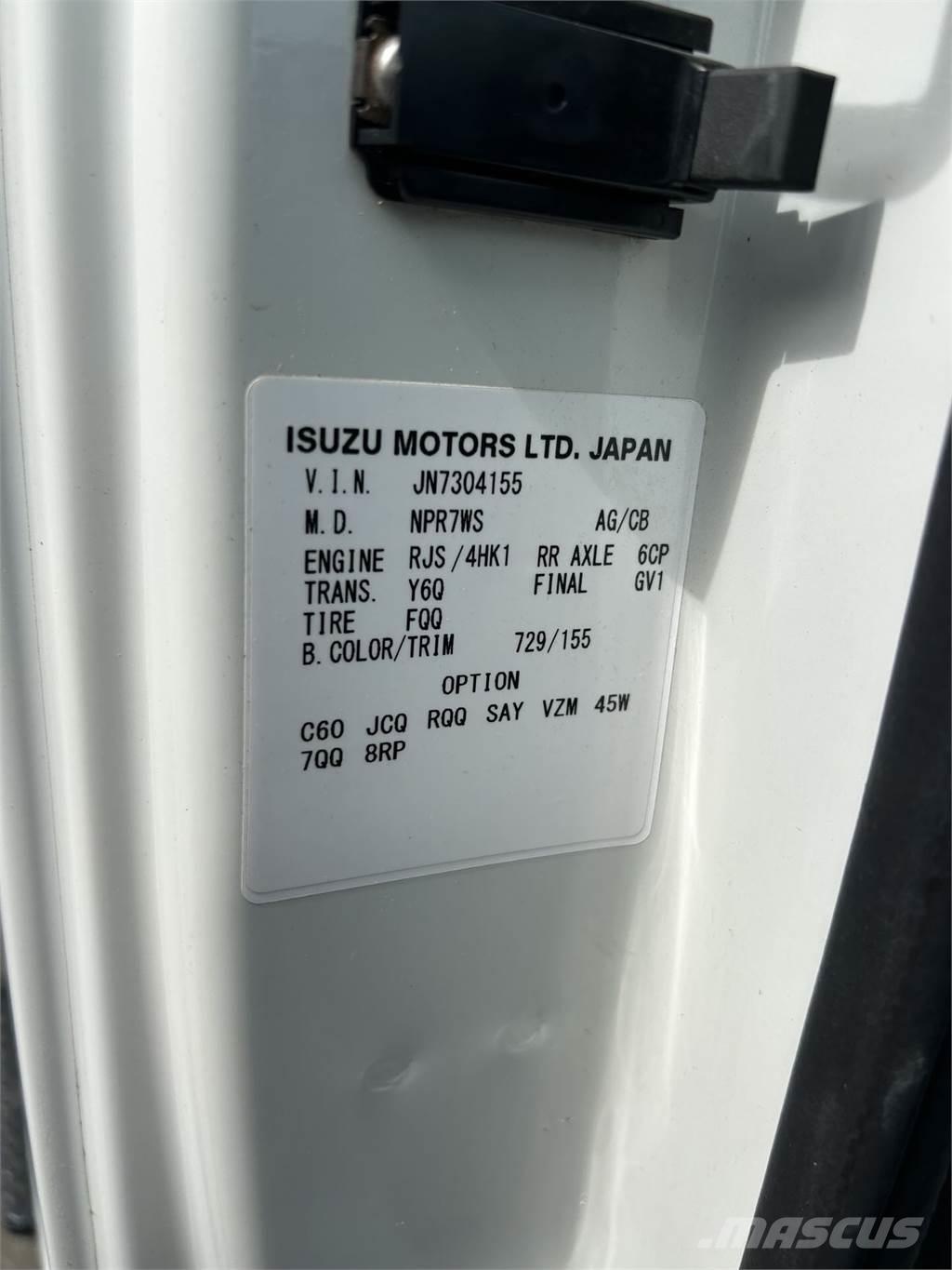 Isuzu NRR DC Kapali kasa kamyonlar