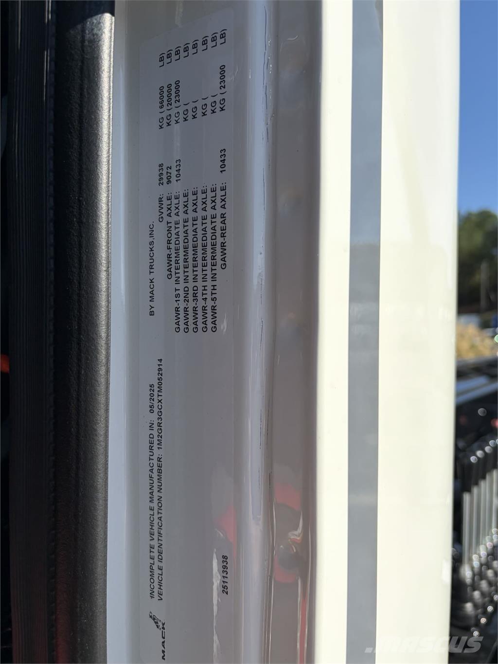 Mack GR64B Diger kamyonlar