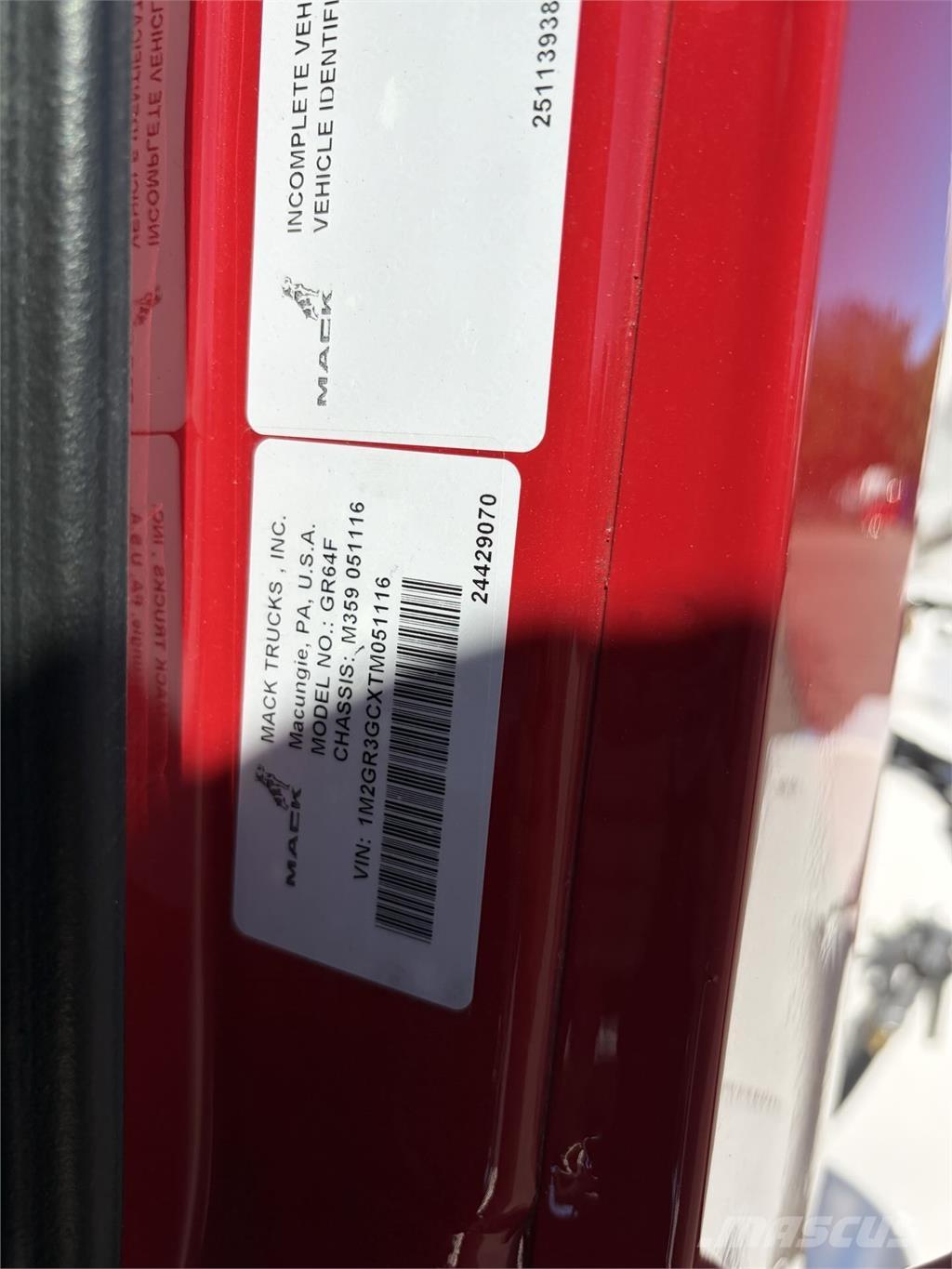 Mack GR64FR Transmikserler