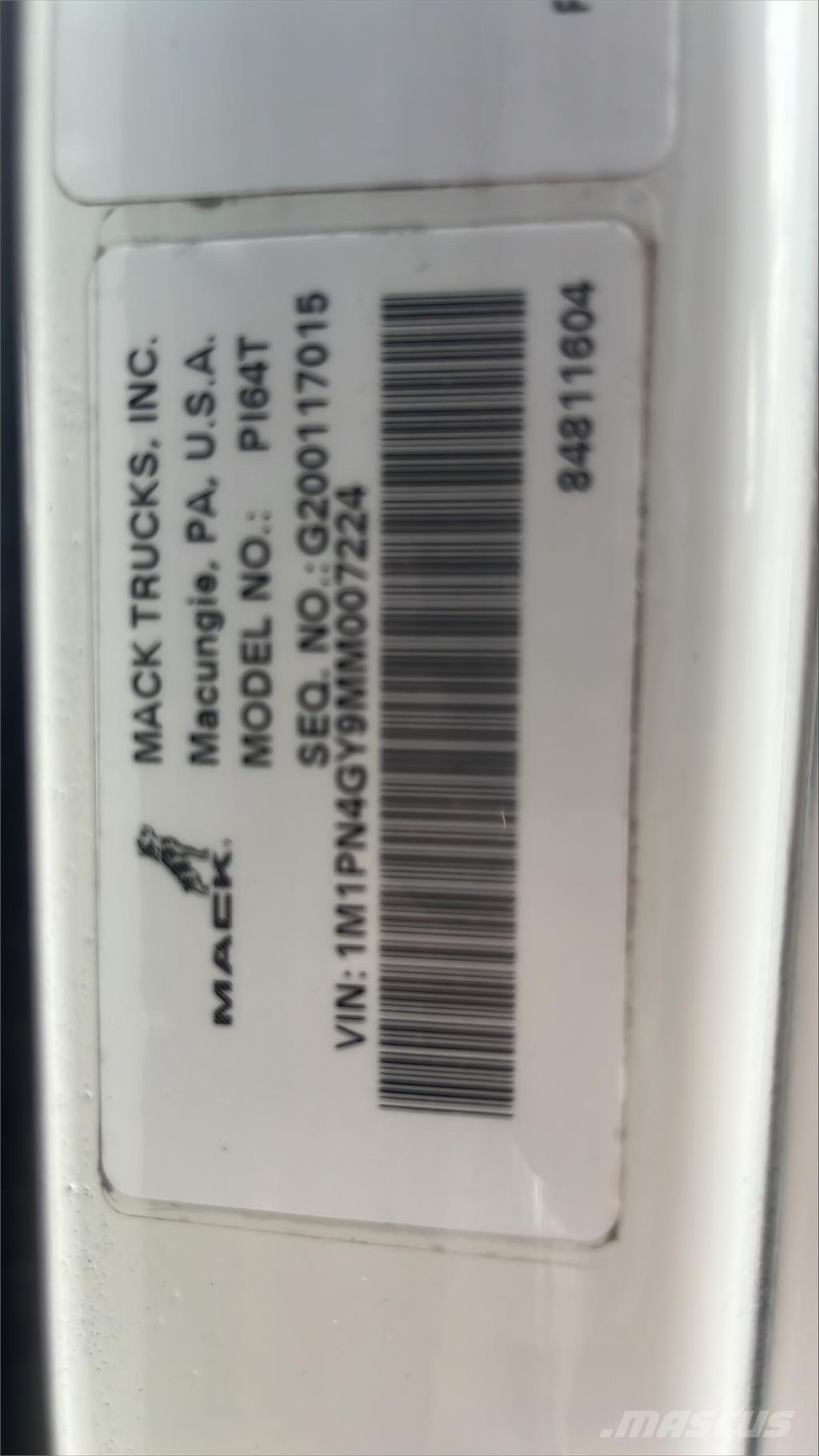 Mack PI64T Çekiciler