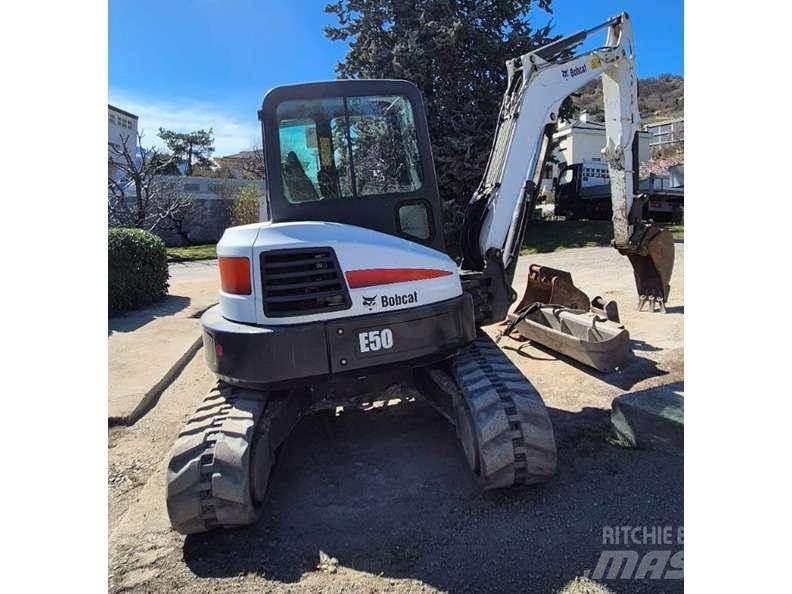 Bobcat E50 Mini ekskavatörler, 7 tona dek