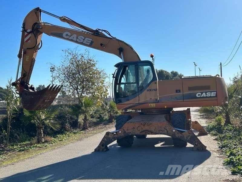CASE WX210 Lastik tekerli ekskavatörler