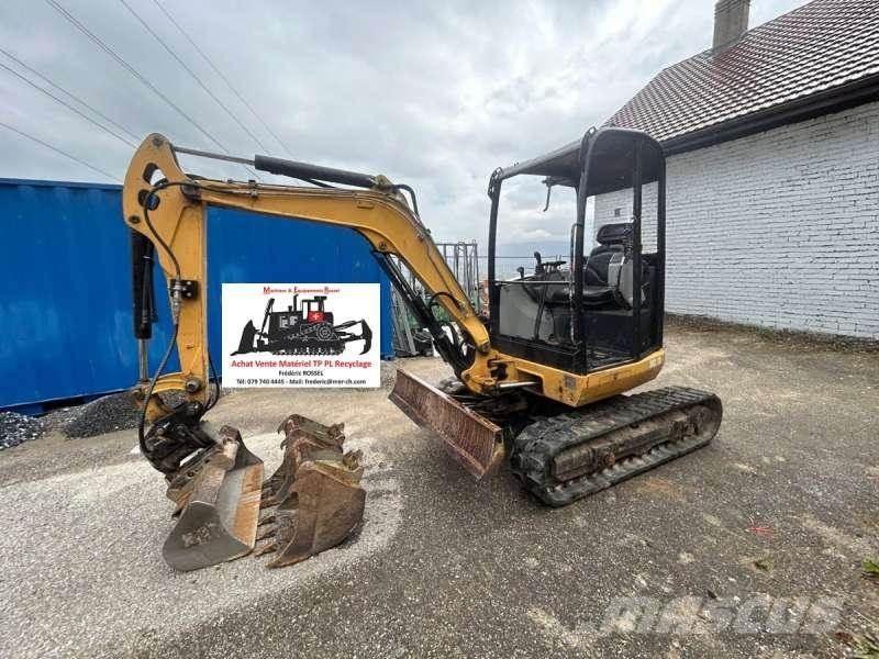CAT 302.7DCR Mini ekskavatörler, 7 tona dek
