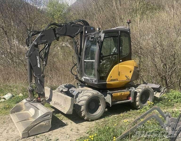 Mecalac 9MWR Lastik tekerli ekskavatörler
