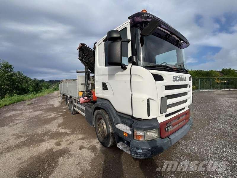 Scania R420 Flatbed kamyonlar