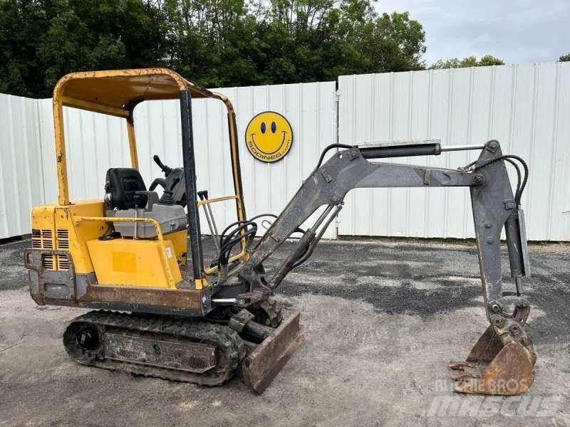 Volvo EB12 Mini ekskavatörler, 7 tona dek