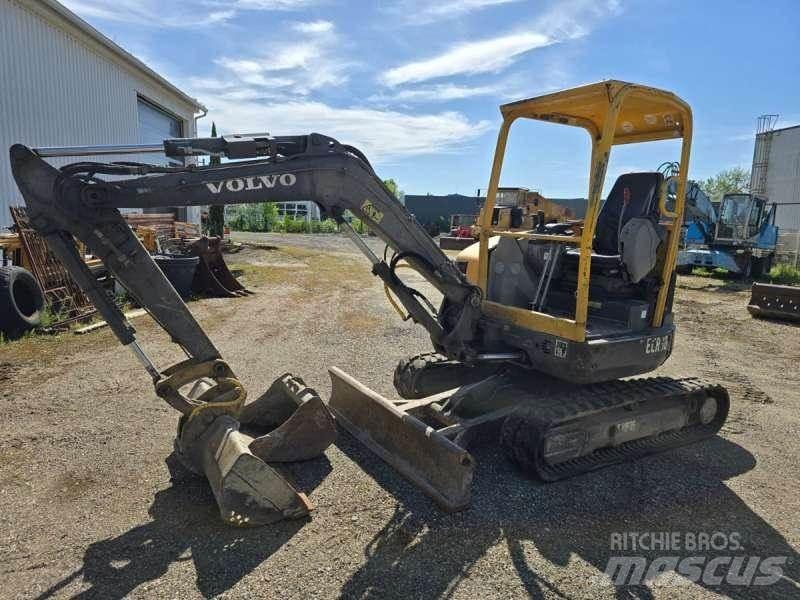Volvo ECR38 Mini ekskavatörler, 7 tona dek