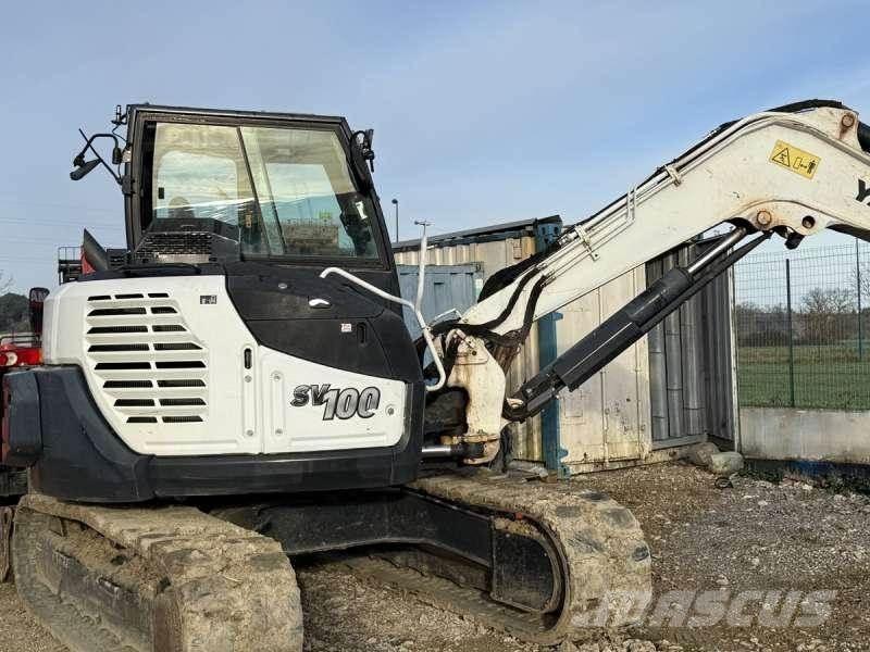 Yanmar SV100 Paletli ekskavatörler