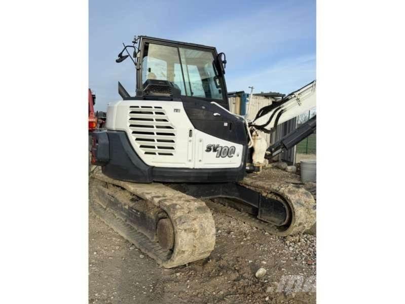 Yanmar SV100 Paletli ekskavatörler