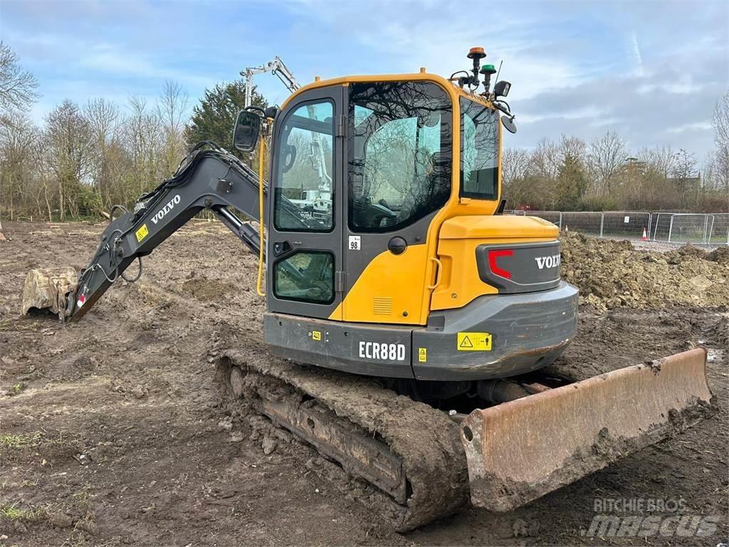 Volvo ECR88D Paletli ekskavatörler