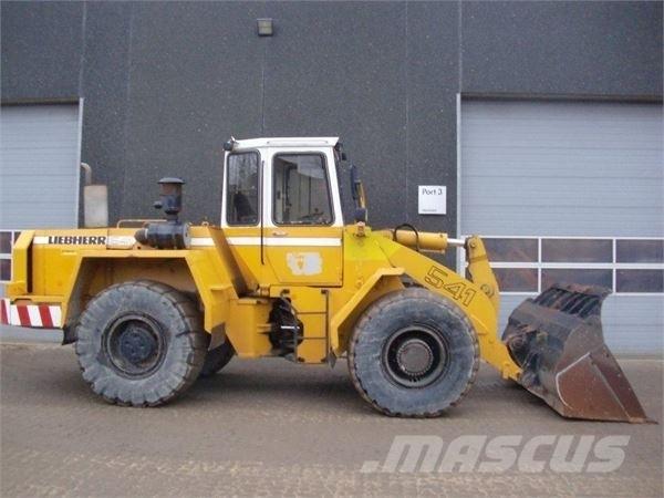 Liebherr 541 Tekerlekli yükleyiciler