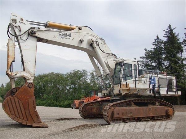 Liebherr 984C HD Paletli ekskavatörler