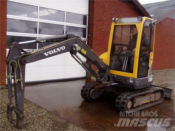 Volvo ECR38 Mini ekskavatörler, 7 tona dek