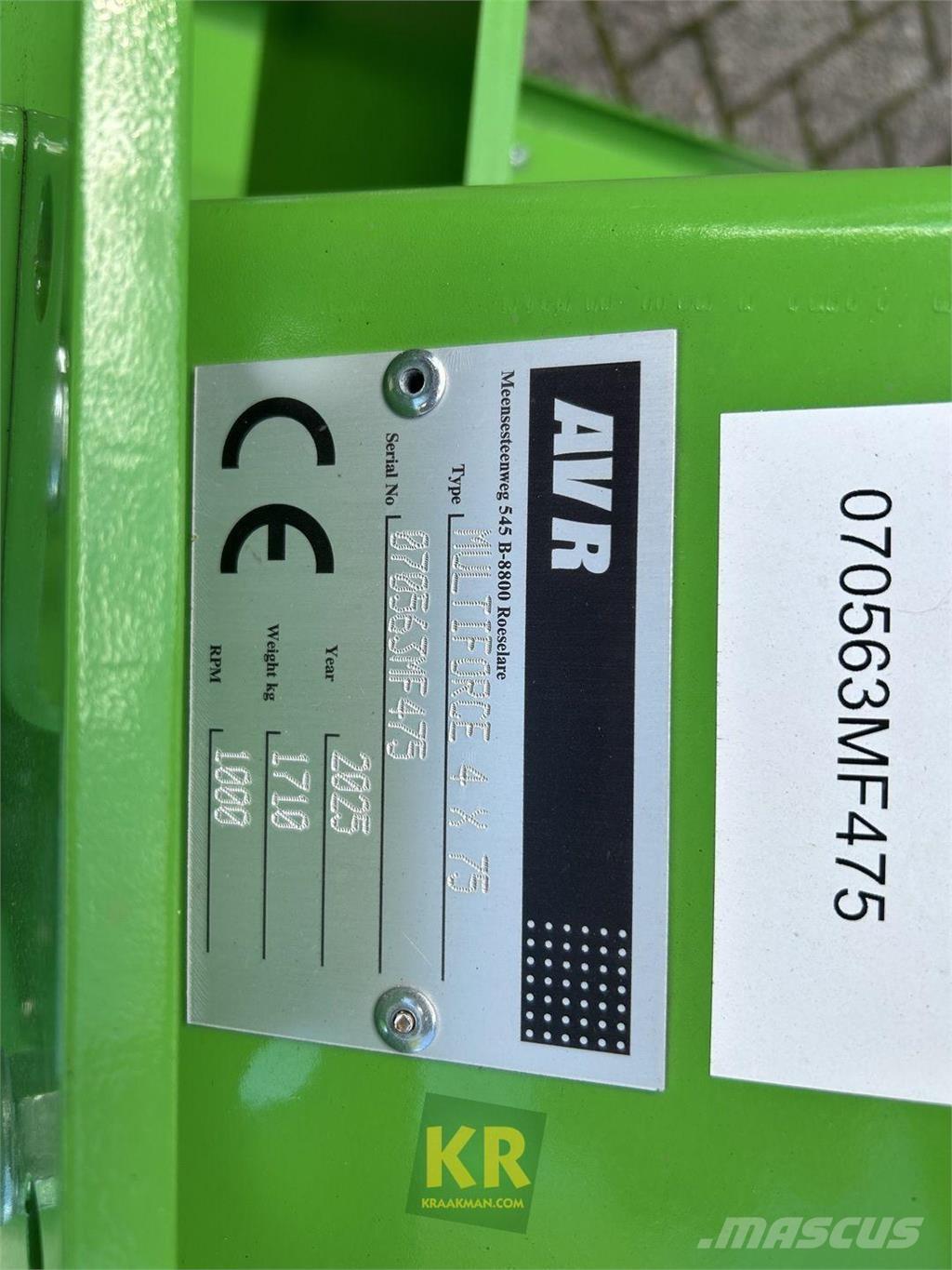 AVR MultiForce Sap sökme makineleri