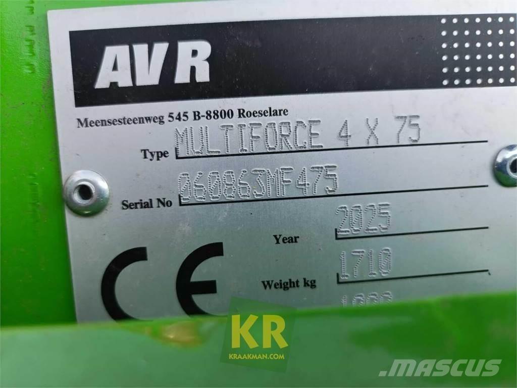 AVR MultiForce Sap sökme makineleri