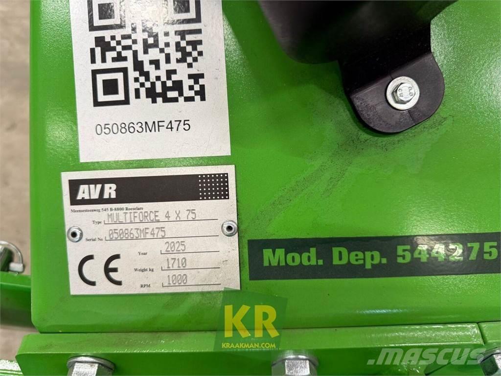 AVR MultiForce Erken hasat kültivatörleri