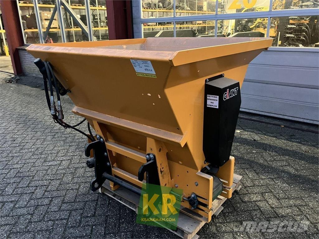 GiANT Verdeelbak Ön yükleyici ve kazicilar