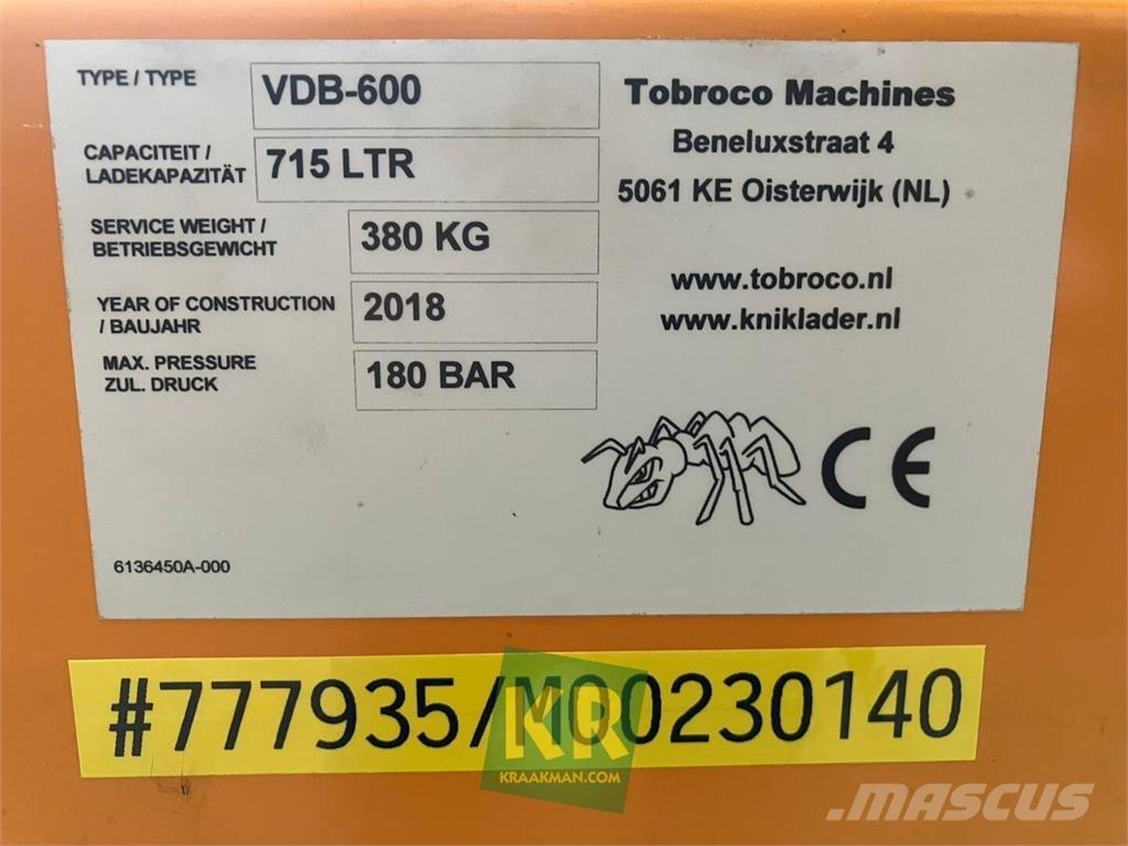 GiANT Verdeelbak Ön yükleyici ve kazicilar