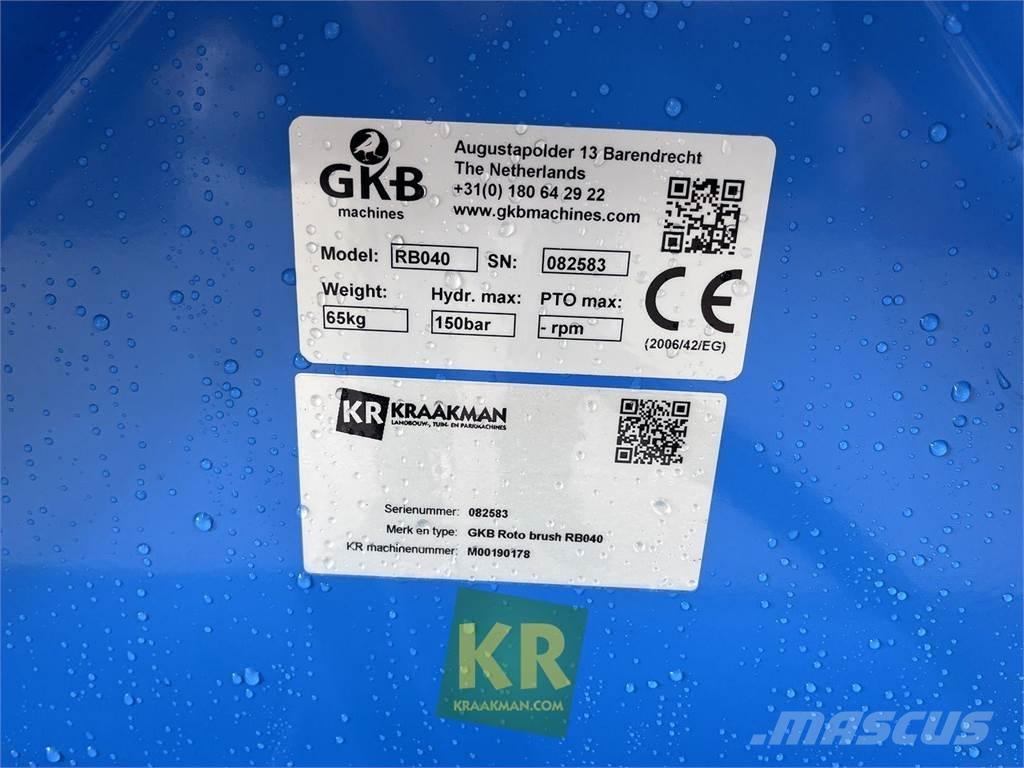  GKB Rotobrush Diger yol bakim makinalari