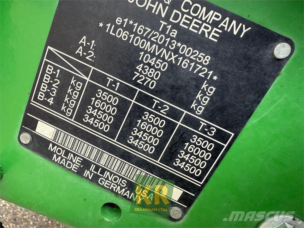 John Deere 6100M Traktörler