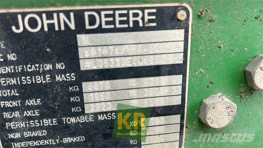 John Deere 6320 Traktörler