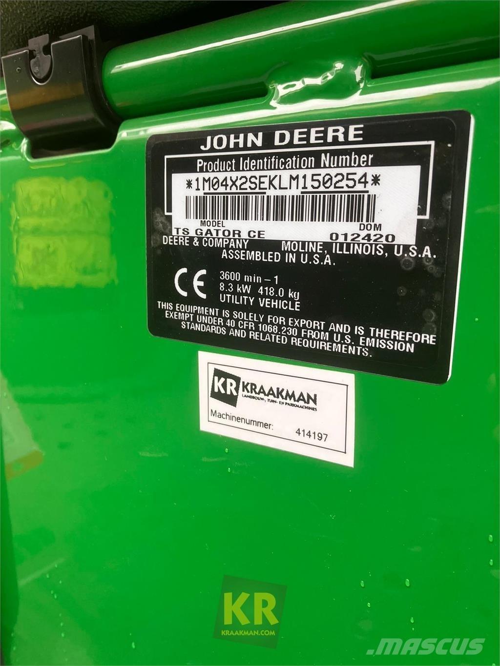 John Deere TS 4X2 ATVler