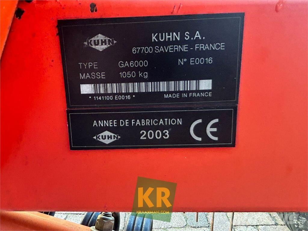 Kuhn GA 6000 Kombine tirmiklar