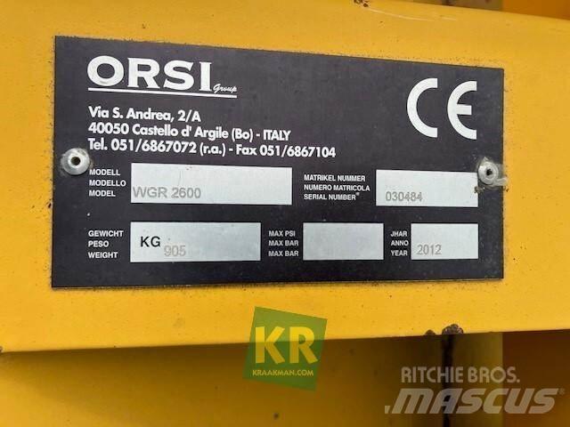 Orsi WGN 2600 Hasat makineleri