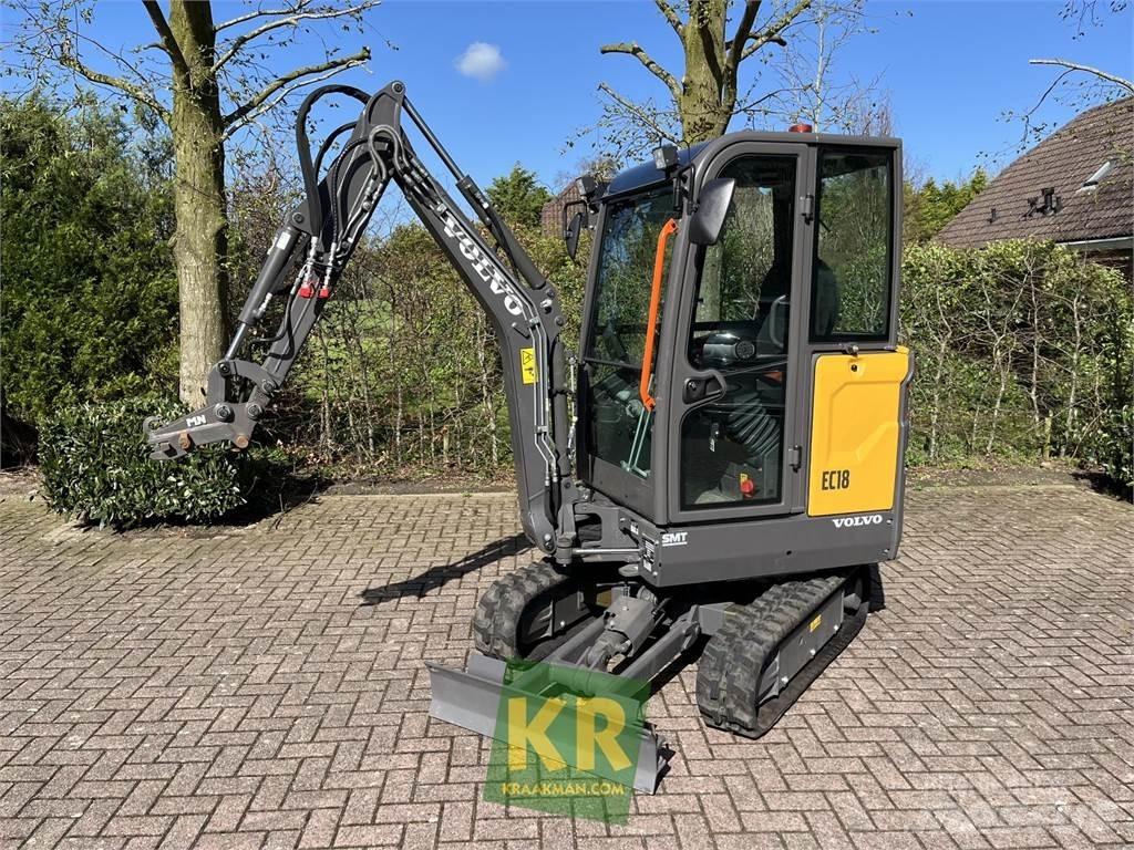 Volvo EC18E Paletli ekskavatörler
