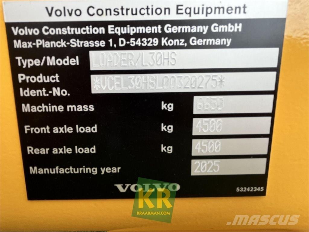 Volvo L30HS Tekerlekli yükleyiciler