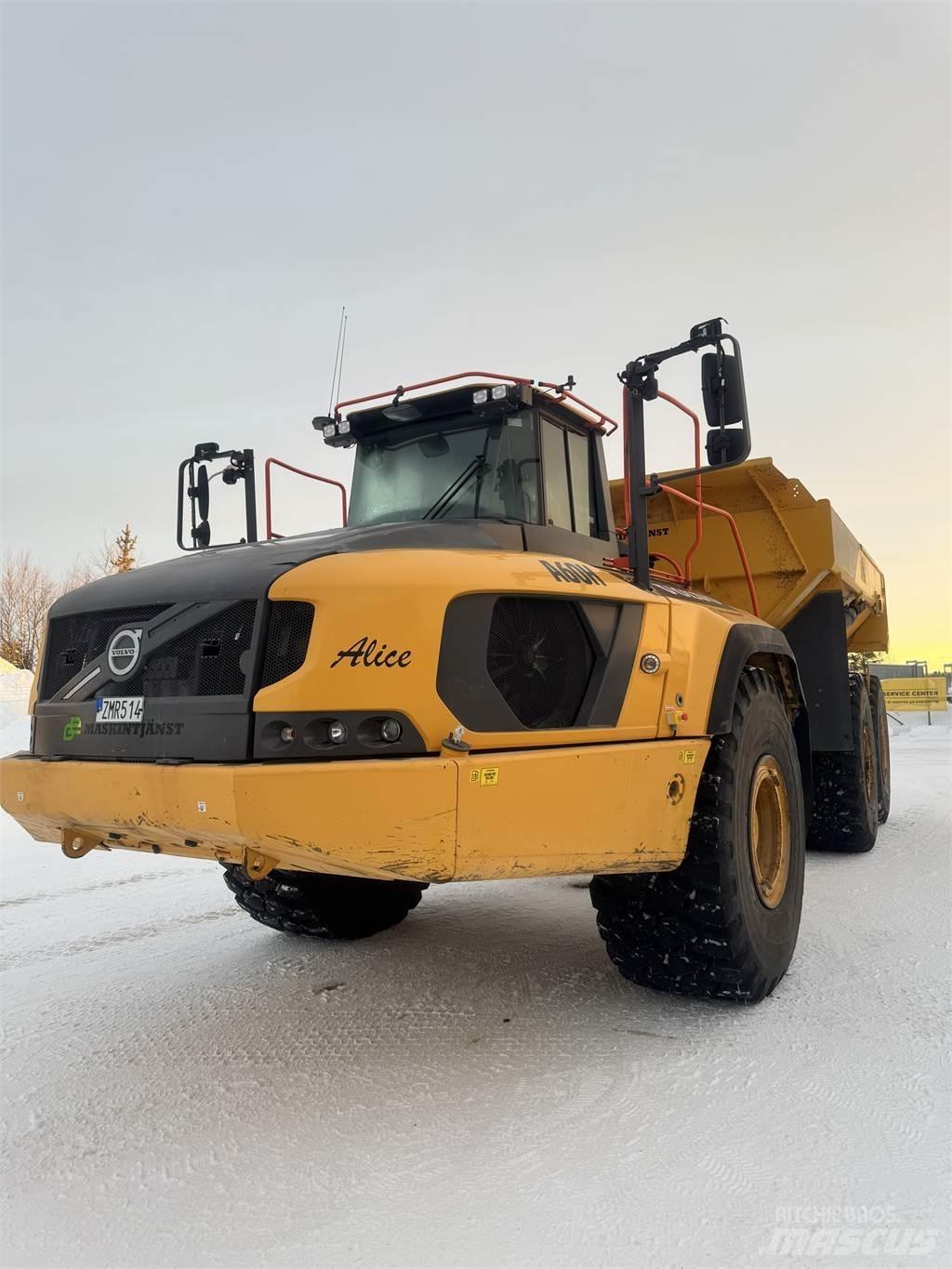 Volvo A60H Belden kirma kaya kamyonu