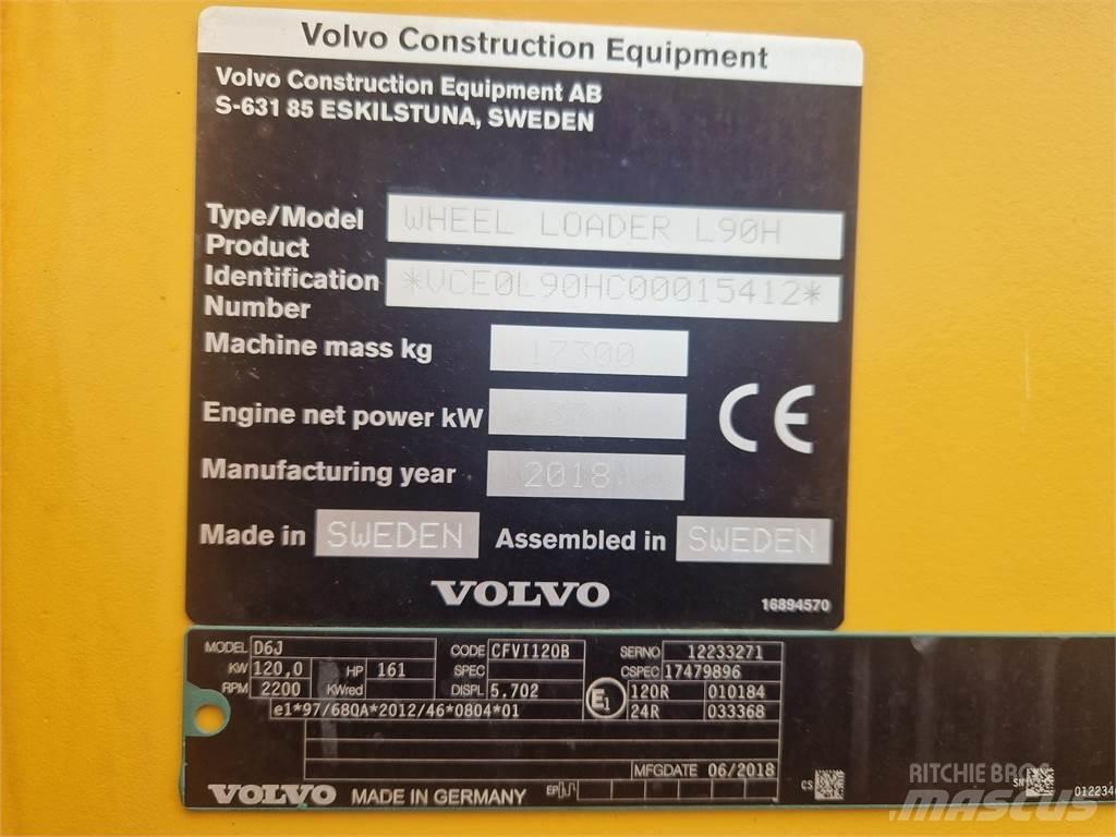 Volvo L90H Tekerlekli yükleyiciler