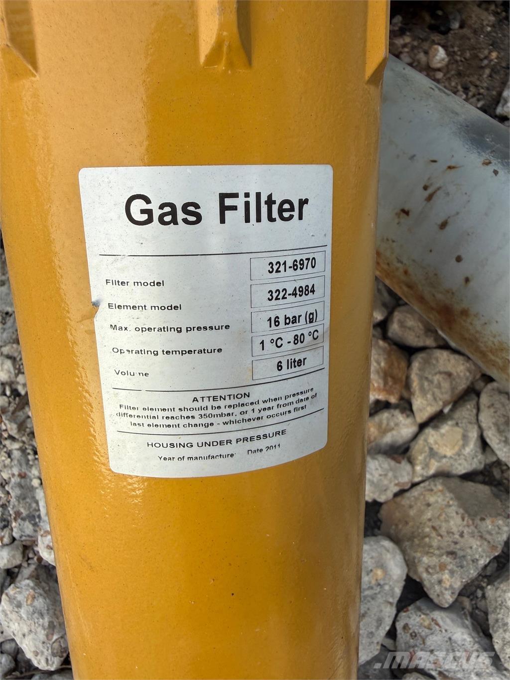 CAT Gas Filter Motorlar