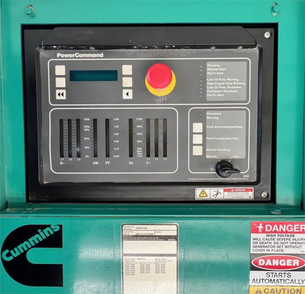 Cummins 250kW Gaz Jeneratörleri