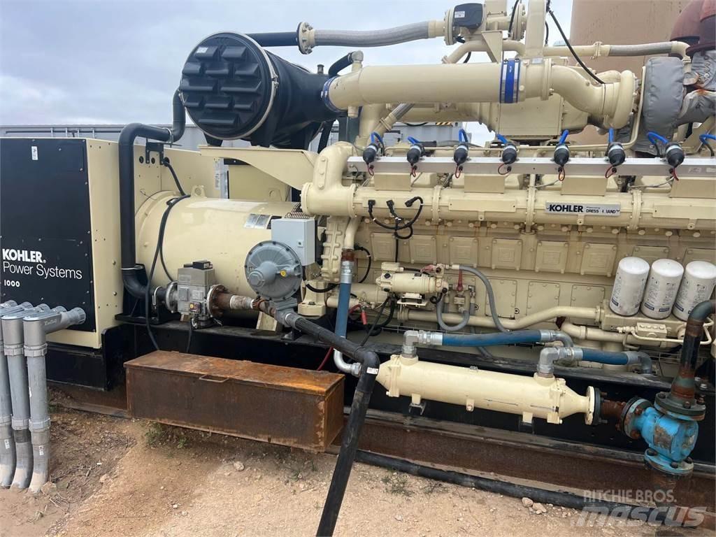 Kohler 1000kW Gaz Jeneratörleri