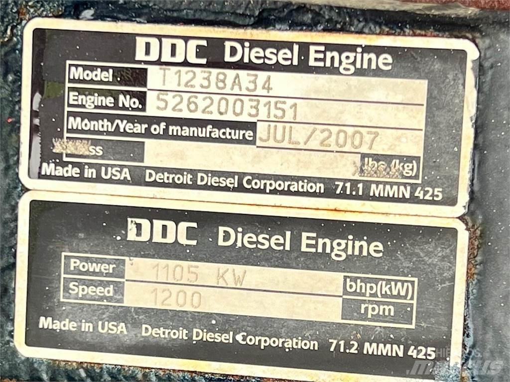 MTU 12V4000 Motorlar