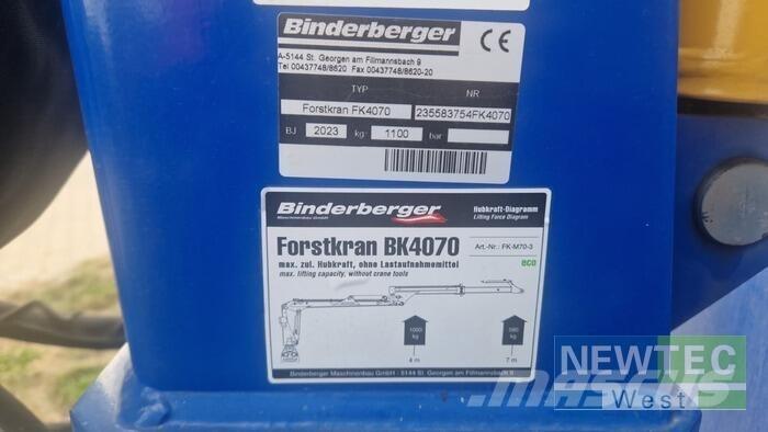 Binderberger RW 8 ECO Tomruk yükleyici traktörler