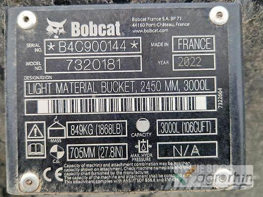Bobcat 3500 Litres Diger tarim makinalari