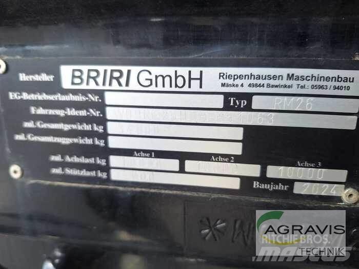 Briri ROAD MASTER Gübre dagitma tankerleri